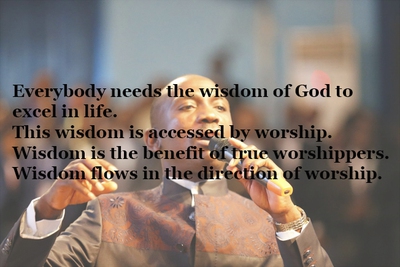 Everybody Needs the wisdom of God